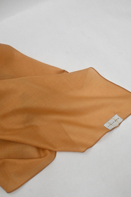 Square Hijab in Caramel