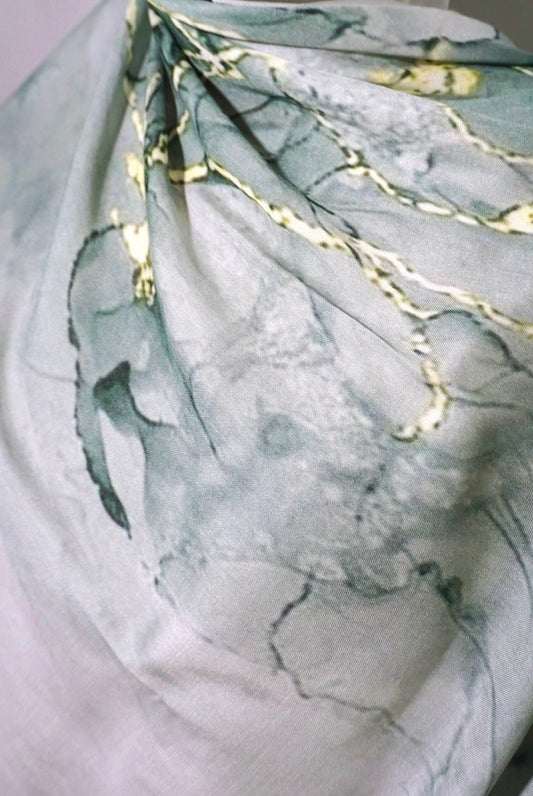 Green Marble Print Modal