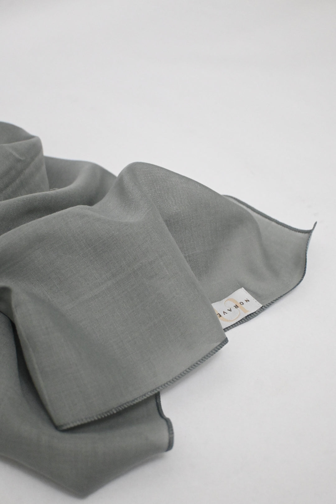 Square Hijab in Grey