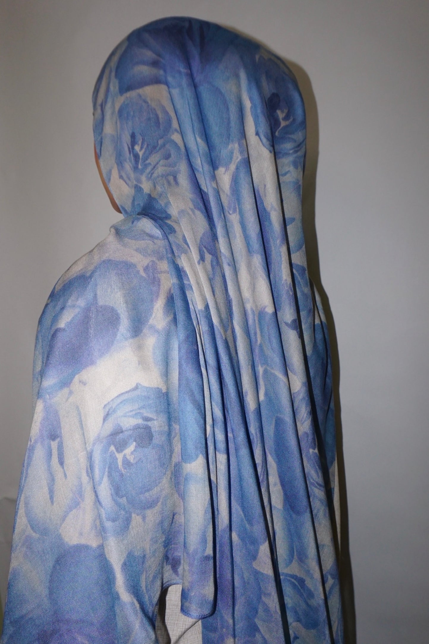 Sapphire Bloom Print Modal