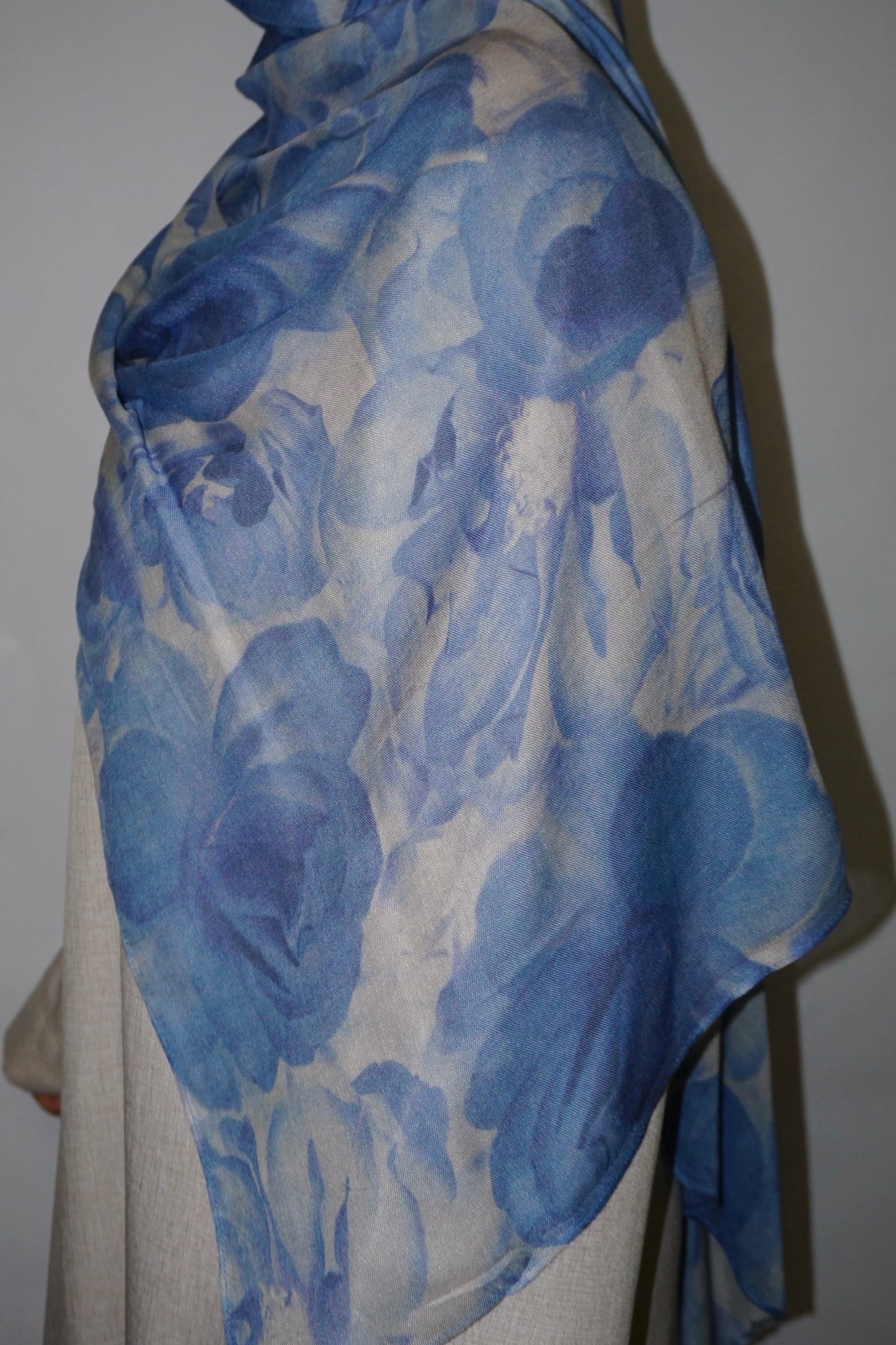 Sapphire Bloom Print Modal