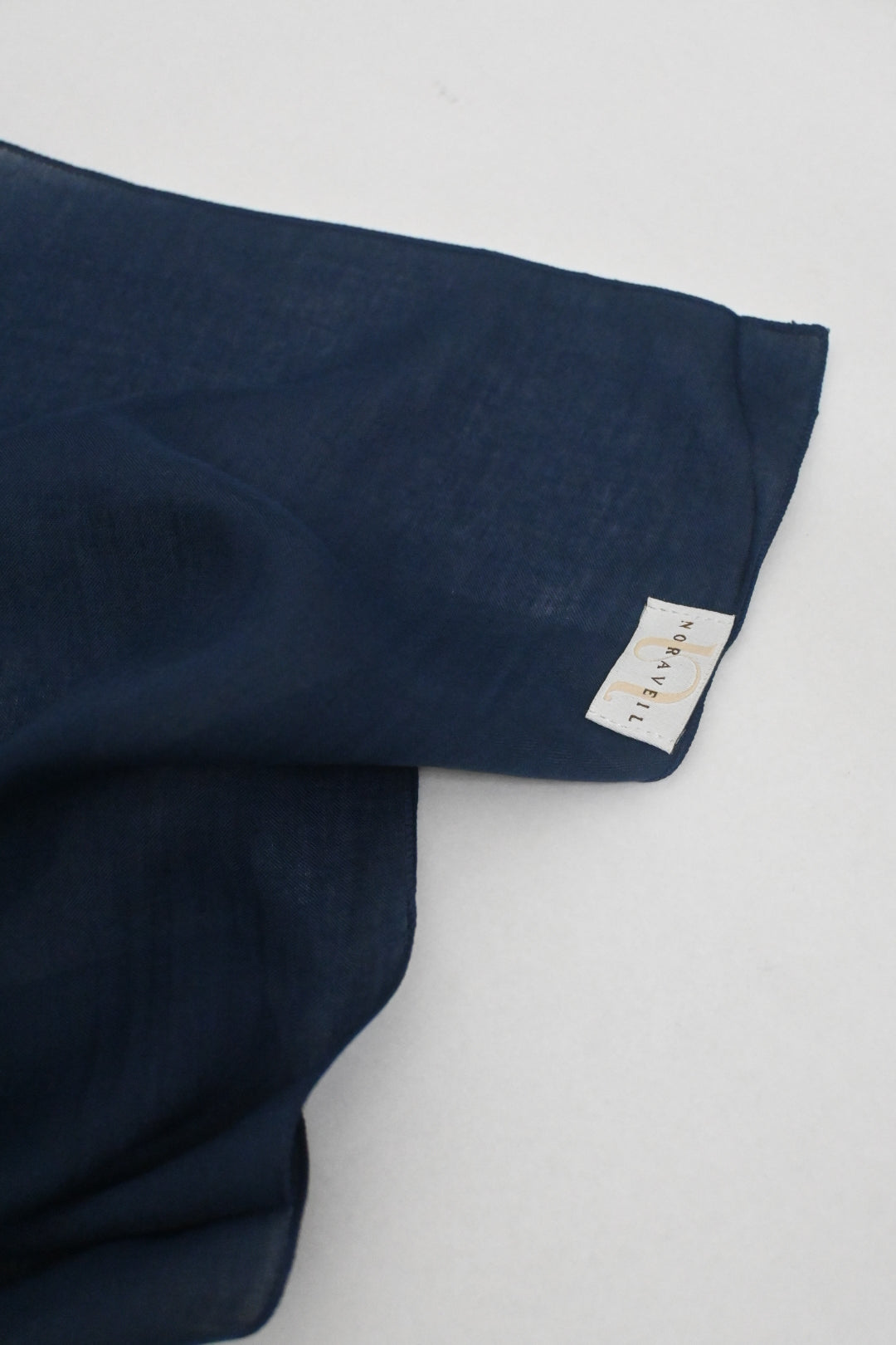 Square Hijab in Navy