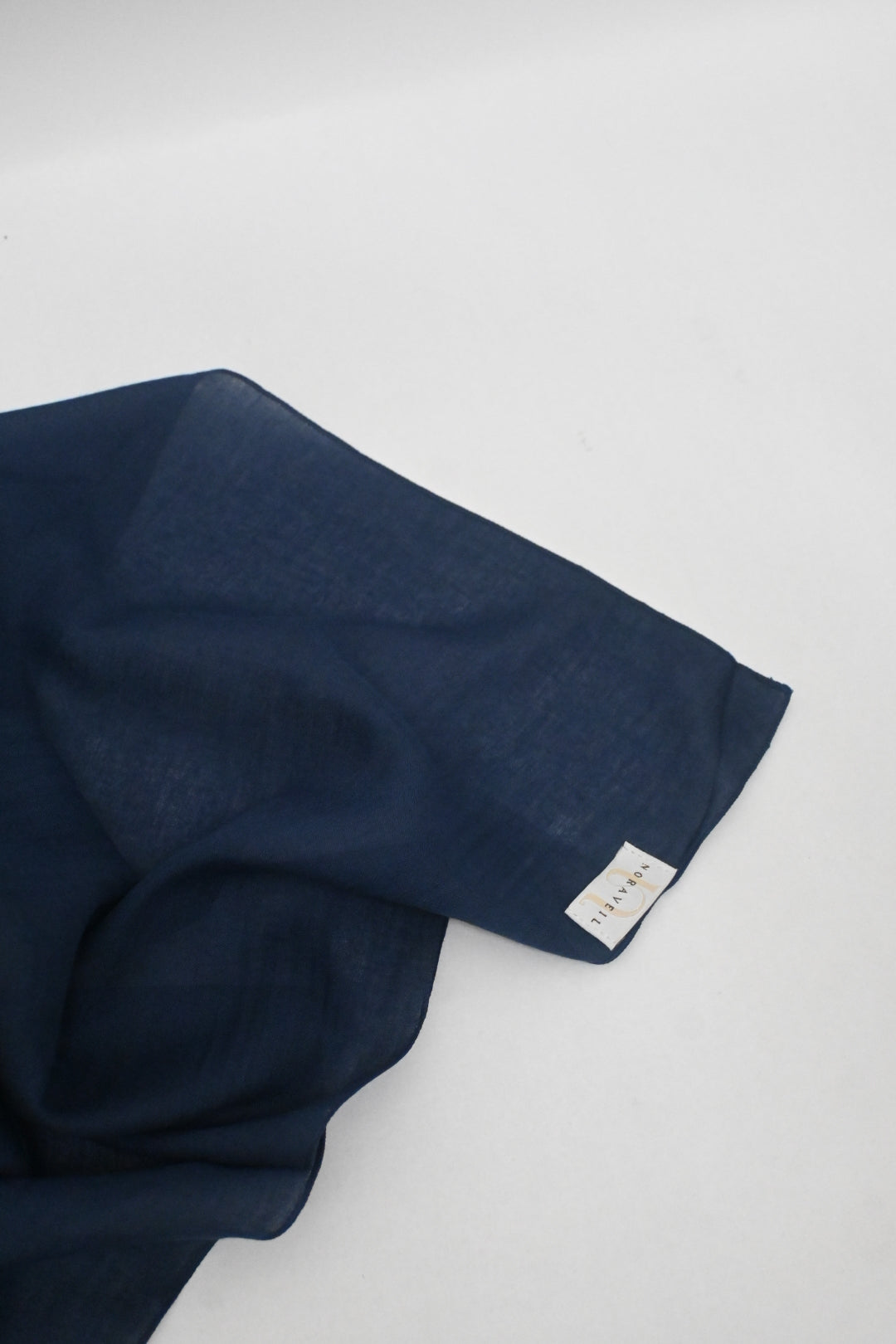 Square Hijab in Navy