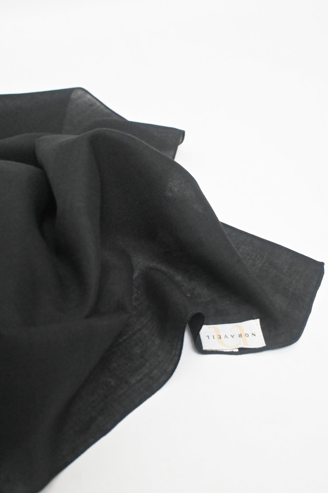 Square Hijab in Black