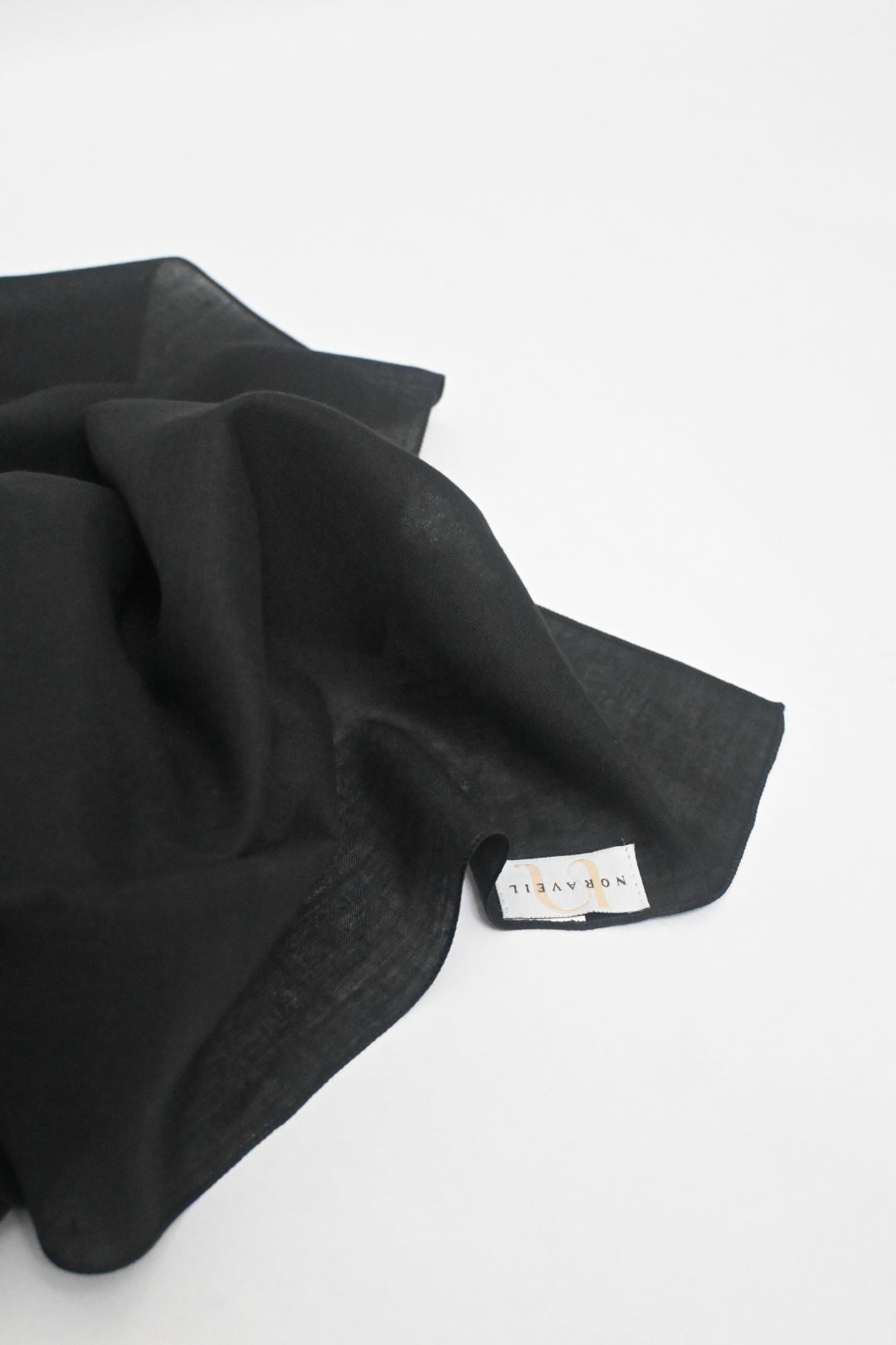 Square Hijab in Black