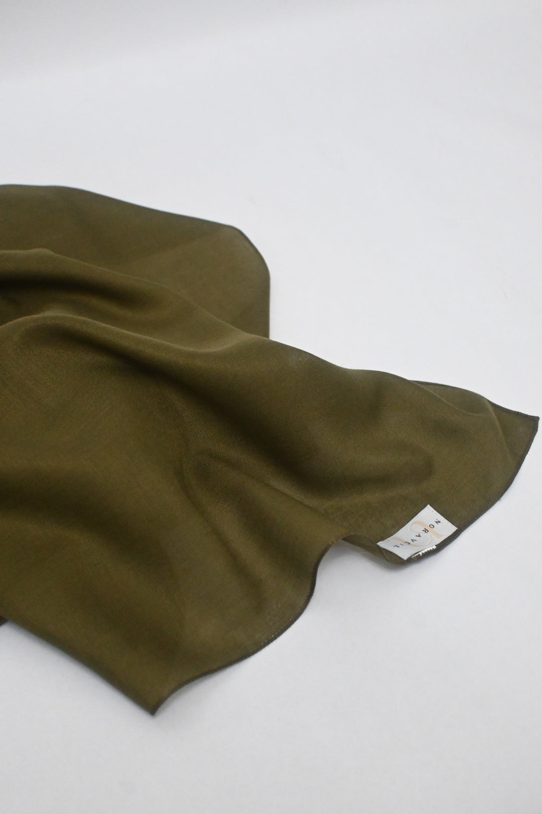 Square Hijab in Olive