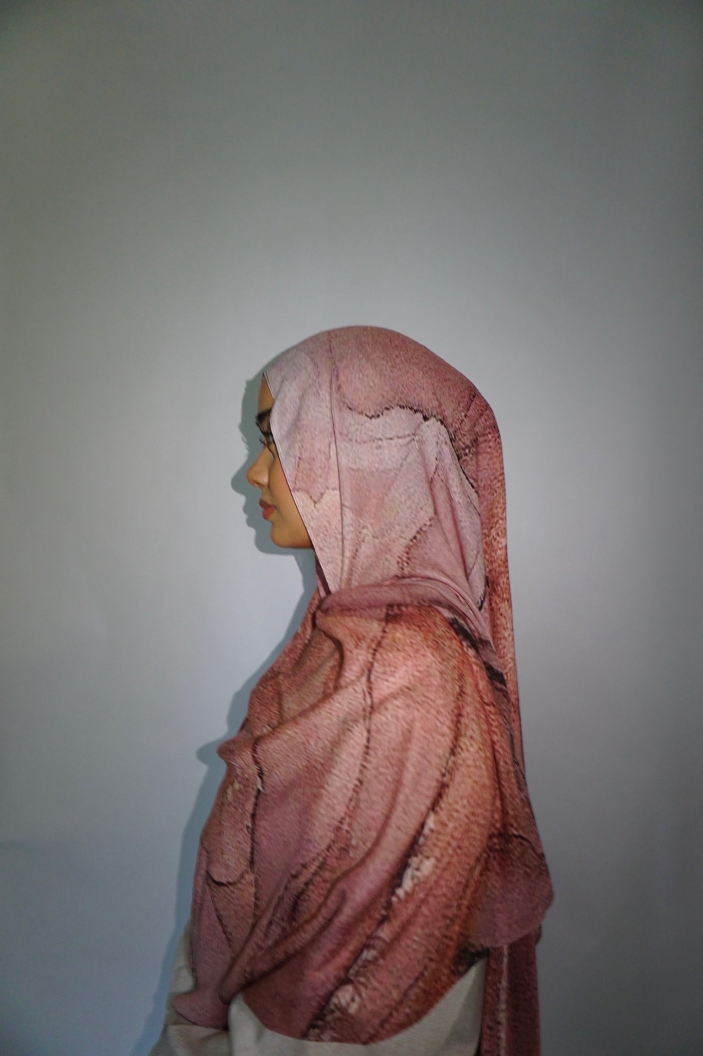 Rose Marble Print Modal