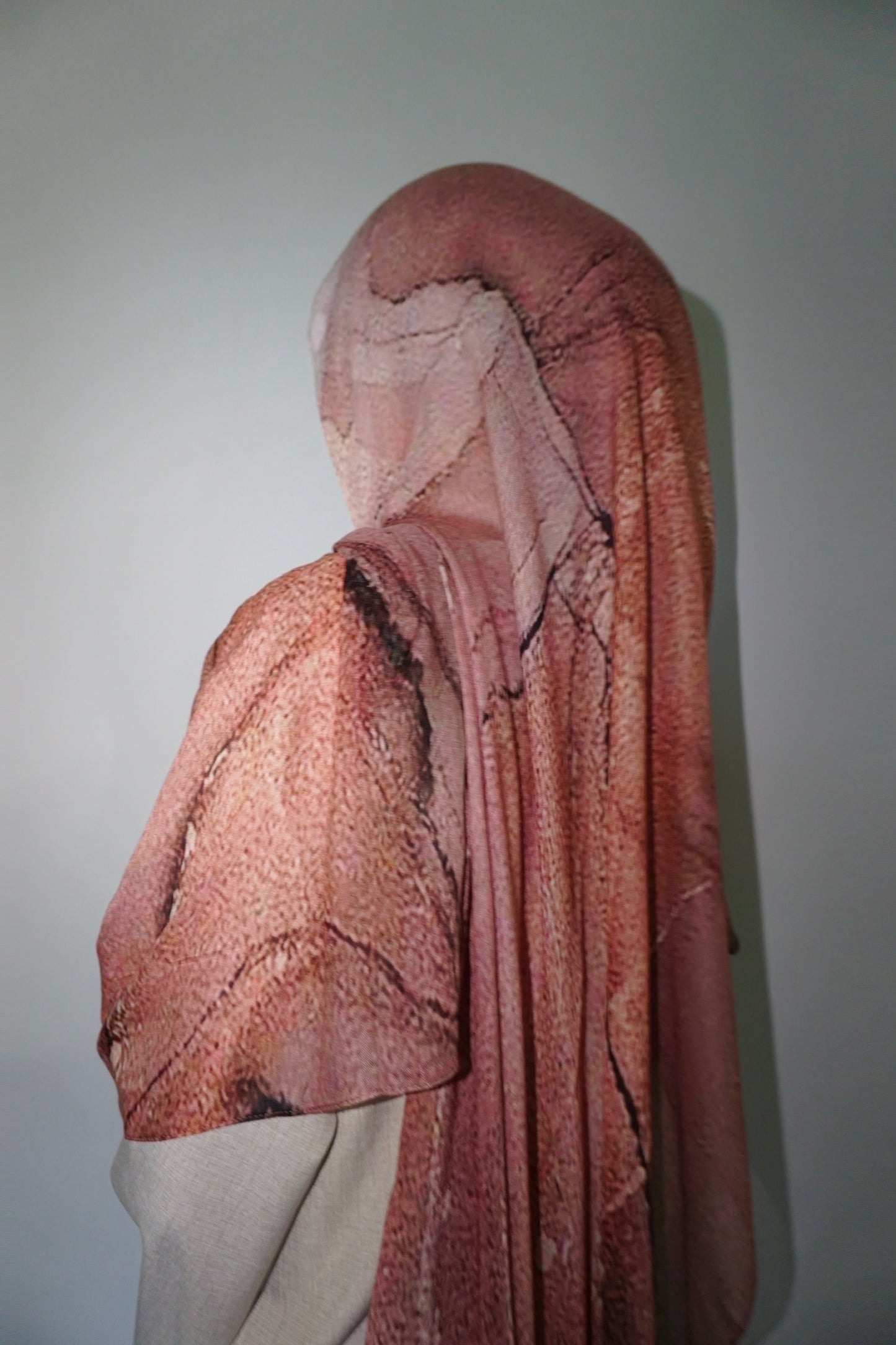 Rose Marble Print Modal