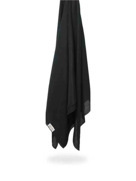 Square Hijab in Black